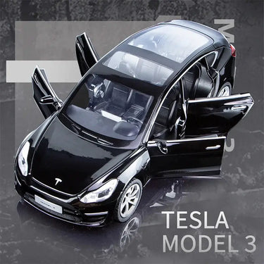 Diecast Tesla Model 3 1:24 Scale
